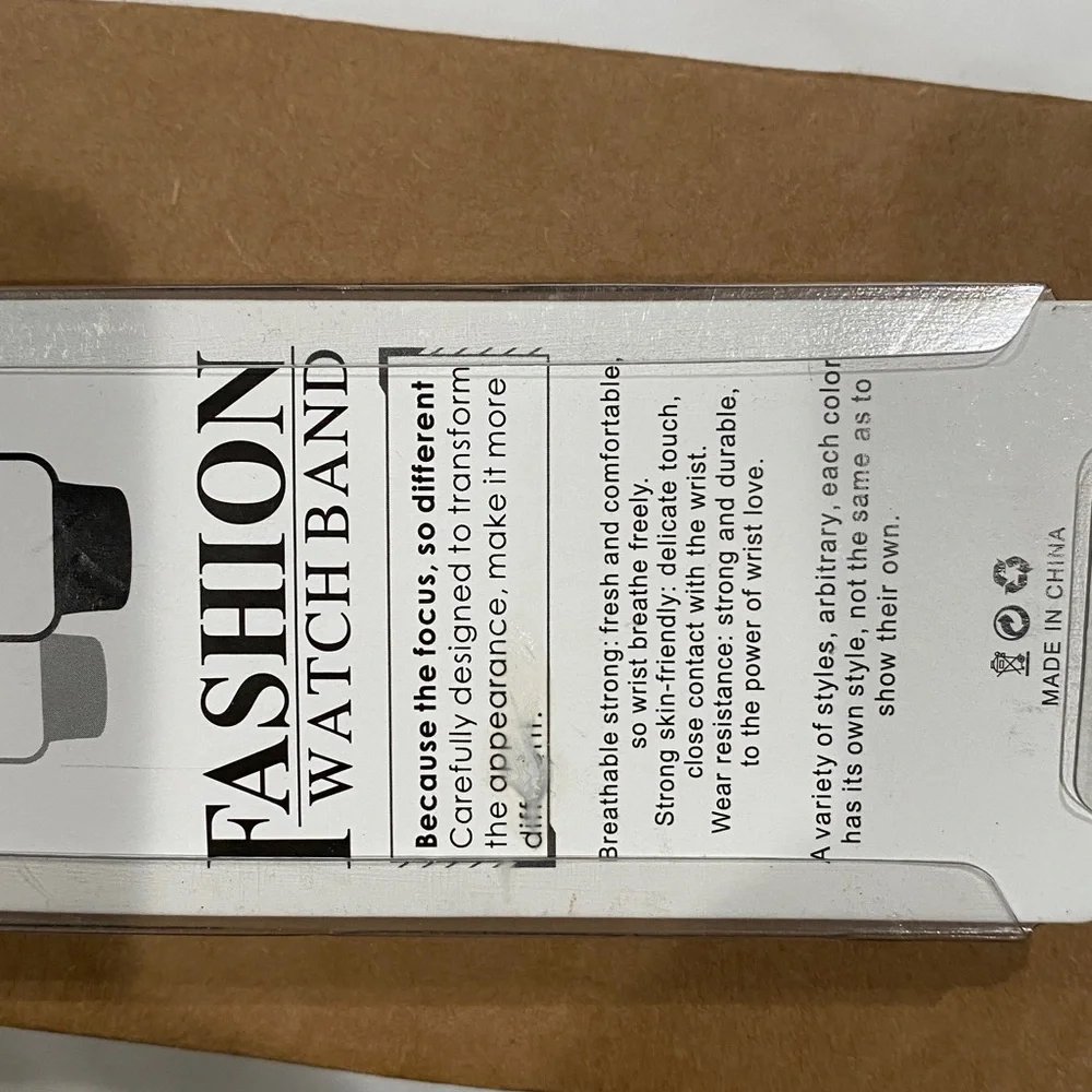 Silver Smartwatch Case with Adjustable Strap